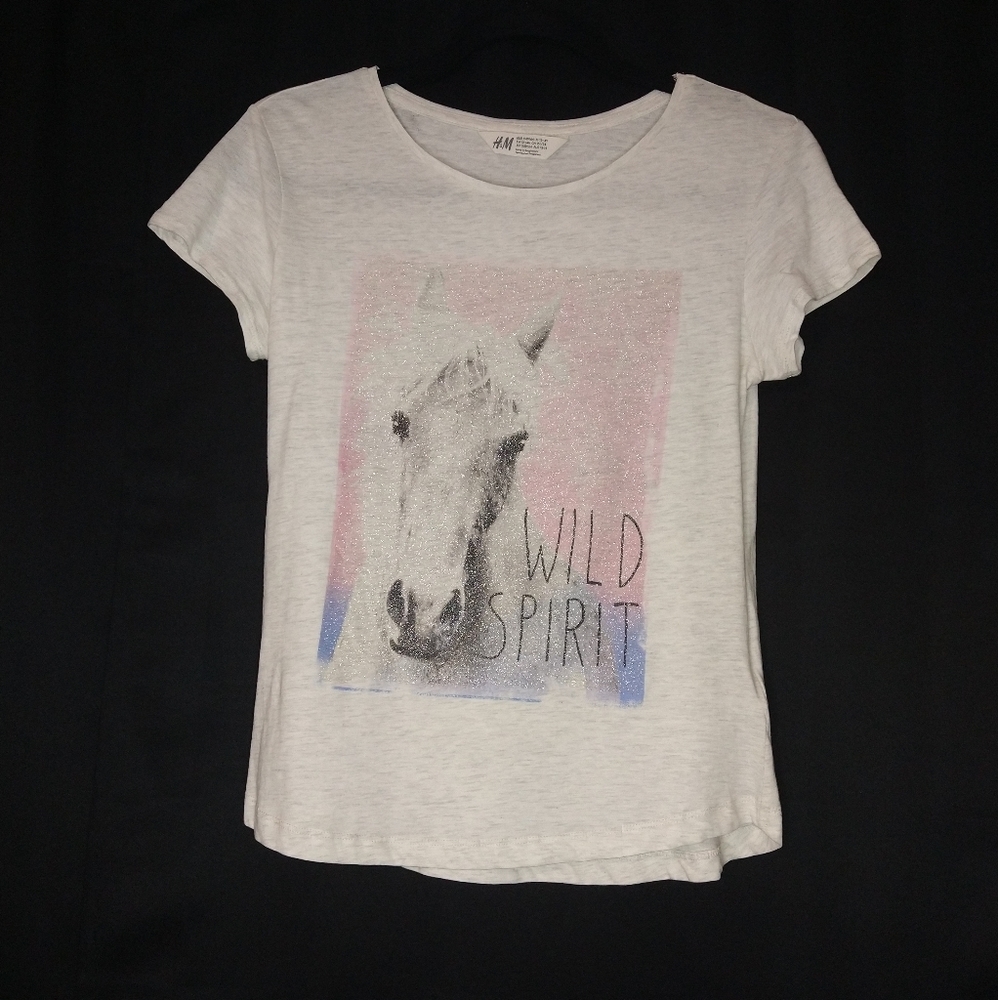 H&M gray t-shirt, size medium